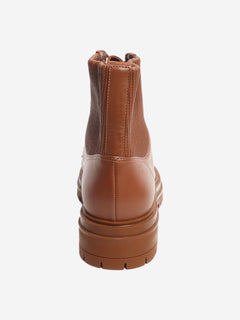 Brown Martis 20 ribbed-detail combat boots - size EU 40 Boots Gianvito Rossi 