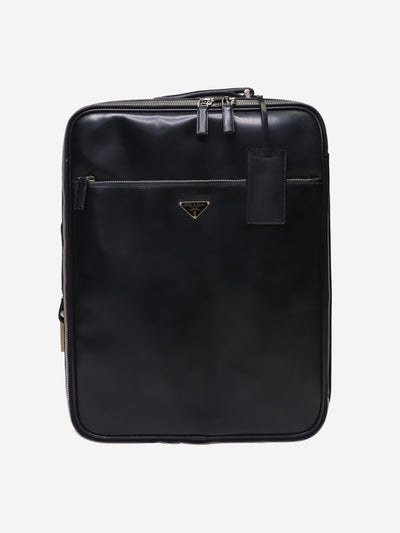 Black patent leather cabin bag Luggage & Travel Bags Prada 