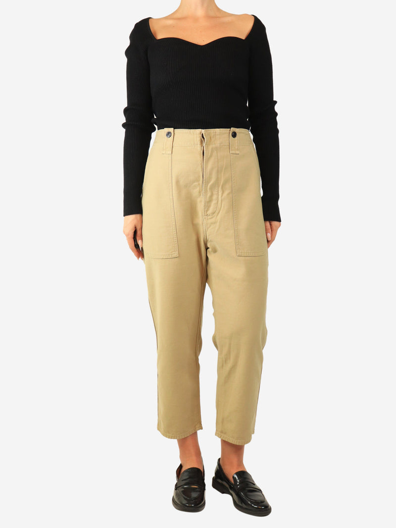 Neutral utility trousers - size UK 14 Trousers Citizens of Humanity 