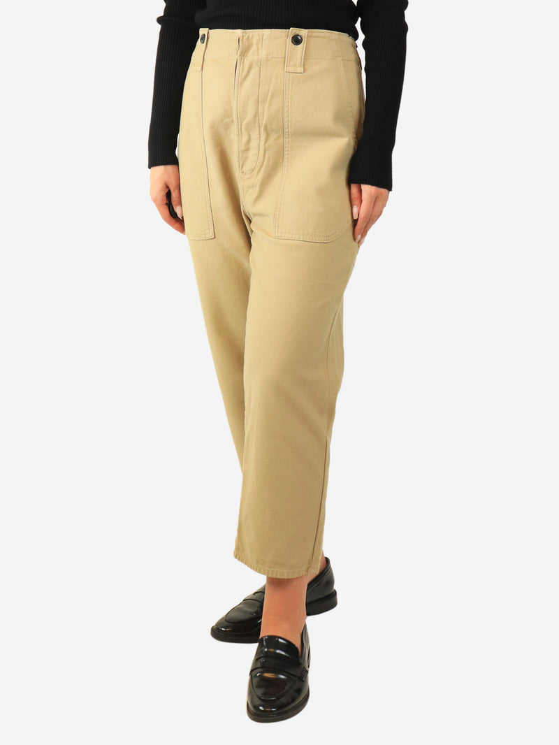 Neutral utility trousers - size UK 14 Trousers Citizens of Humanity 
