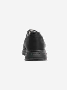 Prada Black Prax 01 logo trainers - size EU 38.5