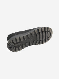 Prada Black Prax 01 logo trainers - size EU 38.5