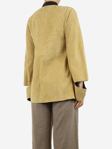 Loewe Neutral suede jacket - size UK 8