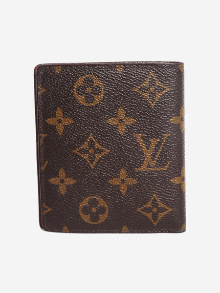 Brown vintage Monogram bifold wallet alternate image