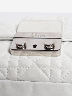White 2010 Miss Dior bag Cross-body Bags Dior 