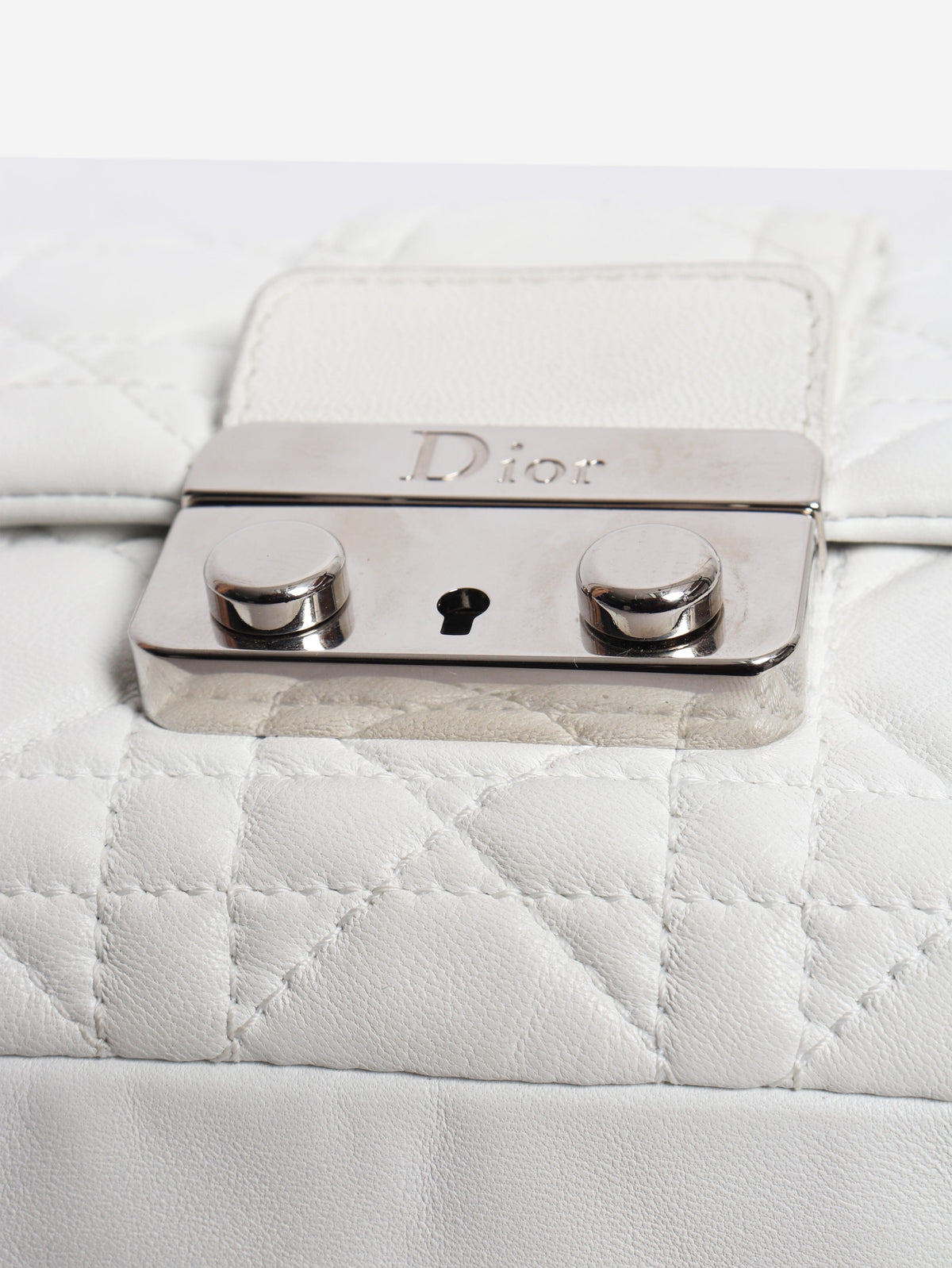 White 2010 Miss Dior bag Cross-body Bags Dior 