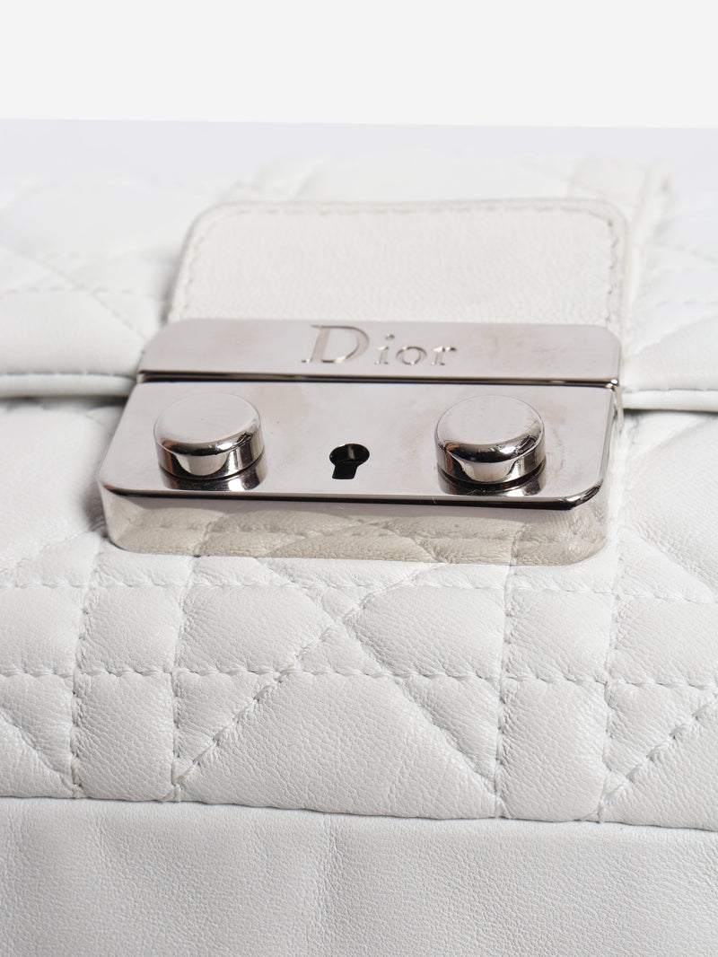 White 2010 Miss Dior bag Cross-body Bags Dior 