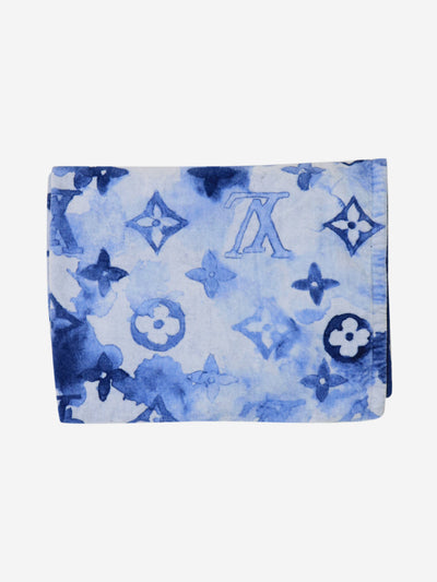 Blue watercolour beach towel Homeware Louis Vuitton 