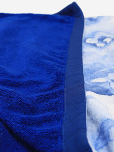Louis Vuitton Blue watercolour beach towel