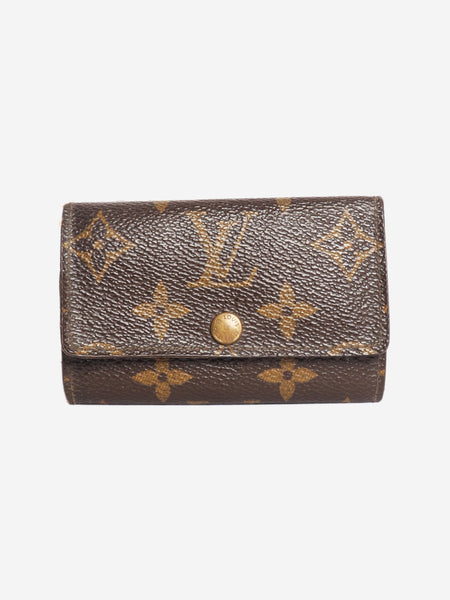 Brown vintage Monogram keyholder wallet product image