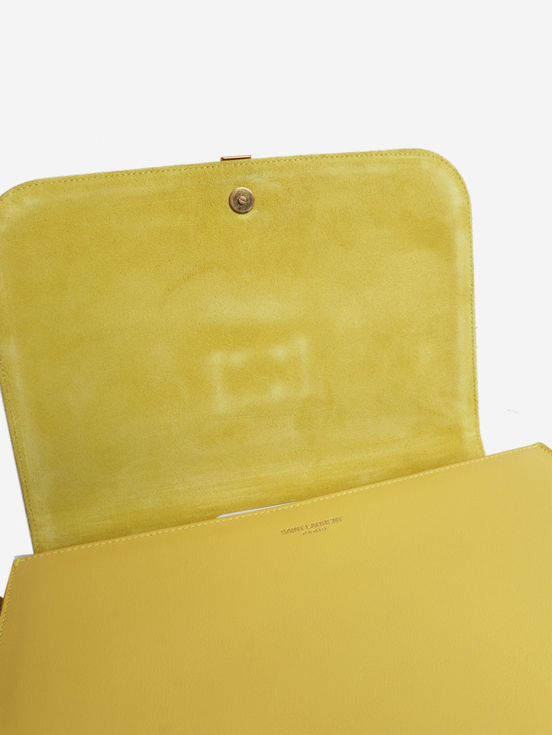 Yellow Chyc Flap shoulder bag Shoulder bags Saint Laurent 