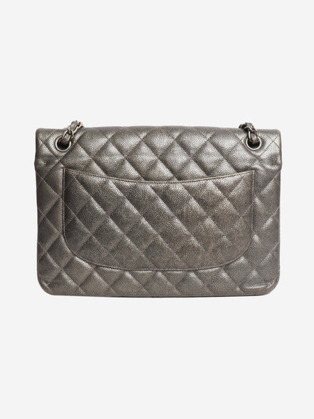 Grey 2015 jumbo caviar Classic Double Flap bag alternate image
