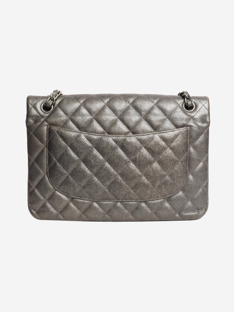 Grey 2015 jumbo caviar Classic Double Flap bag Cross-body bags Chanel 