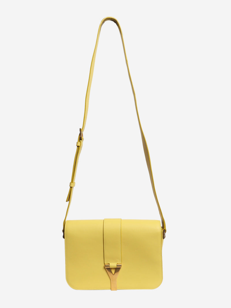 Yellow Chyc Flap shoulder bag Shoulder bags Saint Laurent 