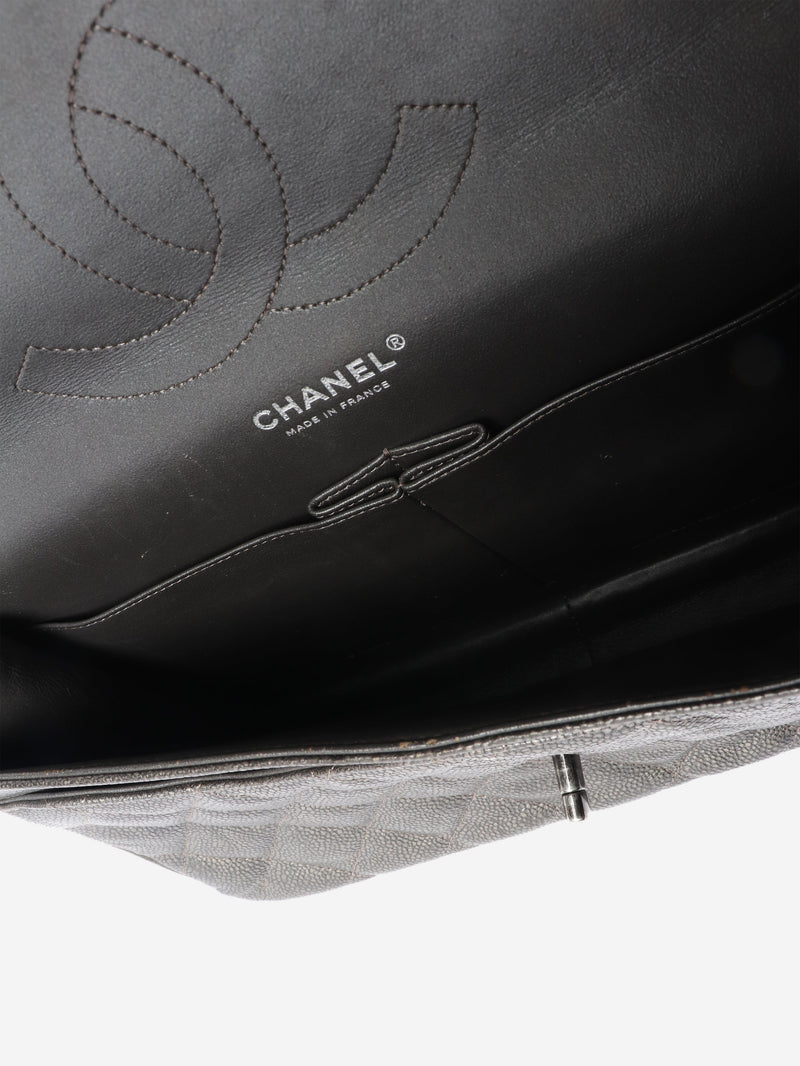 Grey 2015 jumbo caviar Classic Double Flap bag Cross-body bags Chanel 