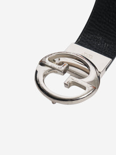 Black leather belt Belts Gucci 