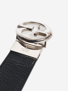 Black leather belt Belts Gucci 