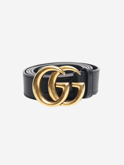 Black leather GG belt Belts Gucci 
