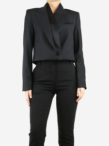 TWP Black cropped blazer - size S