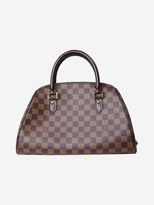 Louis Vuitton Brown 2003 Ribera Damier top handle bag - size