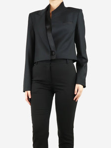 TWP Black cropped blazer - size S