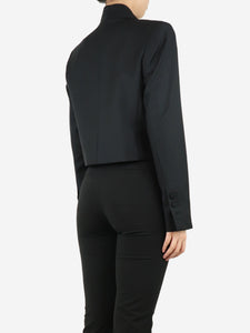 TWP Black cropped blazer - size S