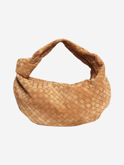 Beige Jodie suede bag Shoulder bags Bottega Veneta 