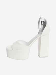 White patent leather Tatiana platform heels - size EU 39 Heels Paris Texas 