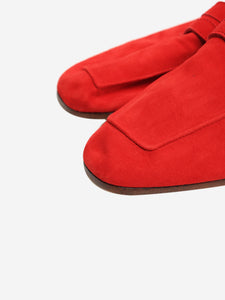 Sophique Milano Red suede loafers - size EU 37