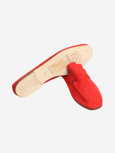 Sophique Milano Red suede loafers - size EU 37
