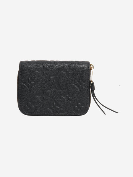 Black Monogram Empreinte zippy wallet alternate image