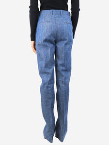 Celine Blue straight leg jeans - size UK 10