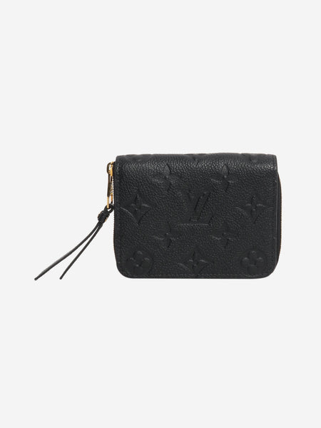 Black Monogram Empreinte zippy wallet product image