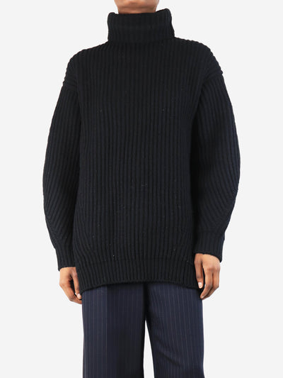 Black chunky knit jumper - size XS Knitwear Acne Studios 