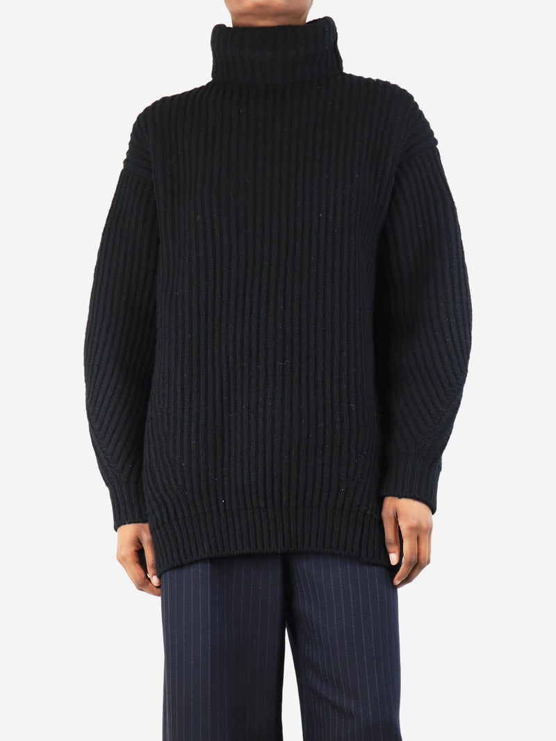 Black chunky knit jumper - size XS Knitwear Acne Studios 