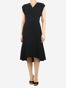 Cefinn Black sleeveless midi dress - size UK 8