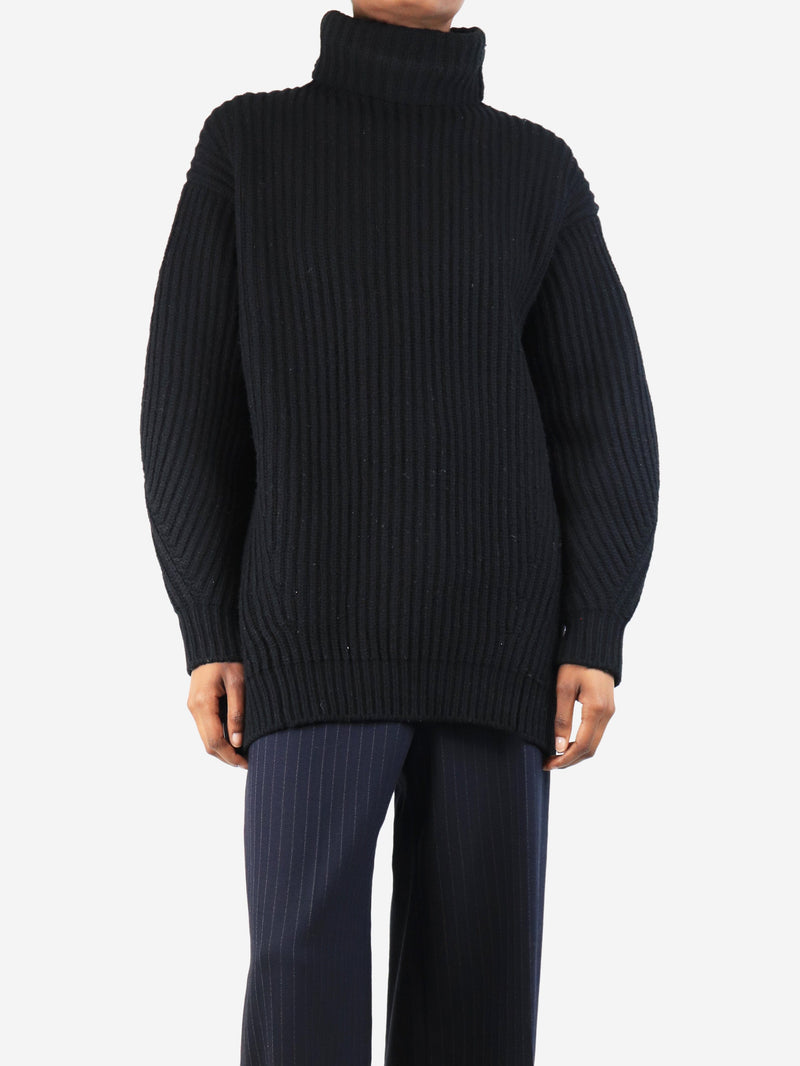 Black chunky knit jumper - size XS Knitwear Acne Studios 