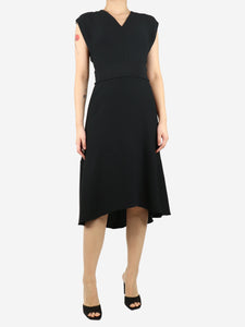 Cefinn Black sleeveless midi dress - size UK 8