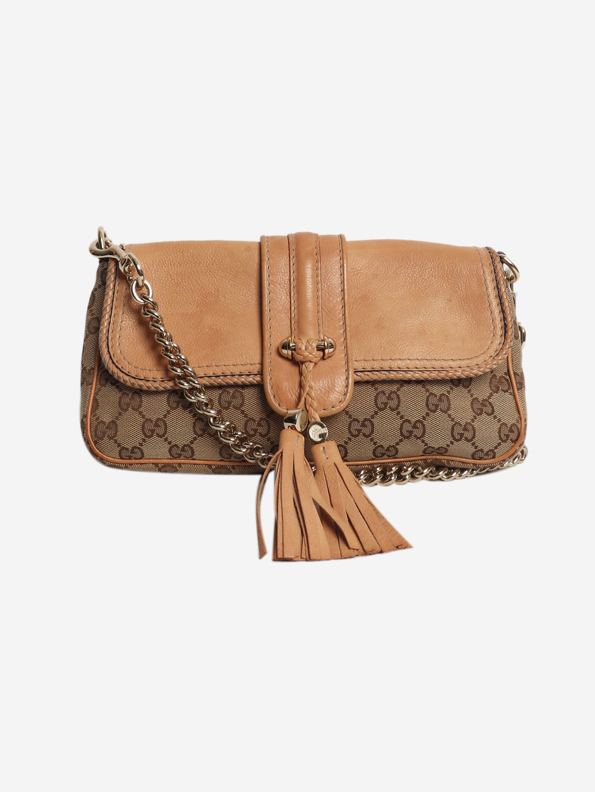 Vintage brown Marrakesh monogram shoulder-bag
