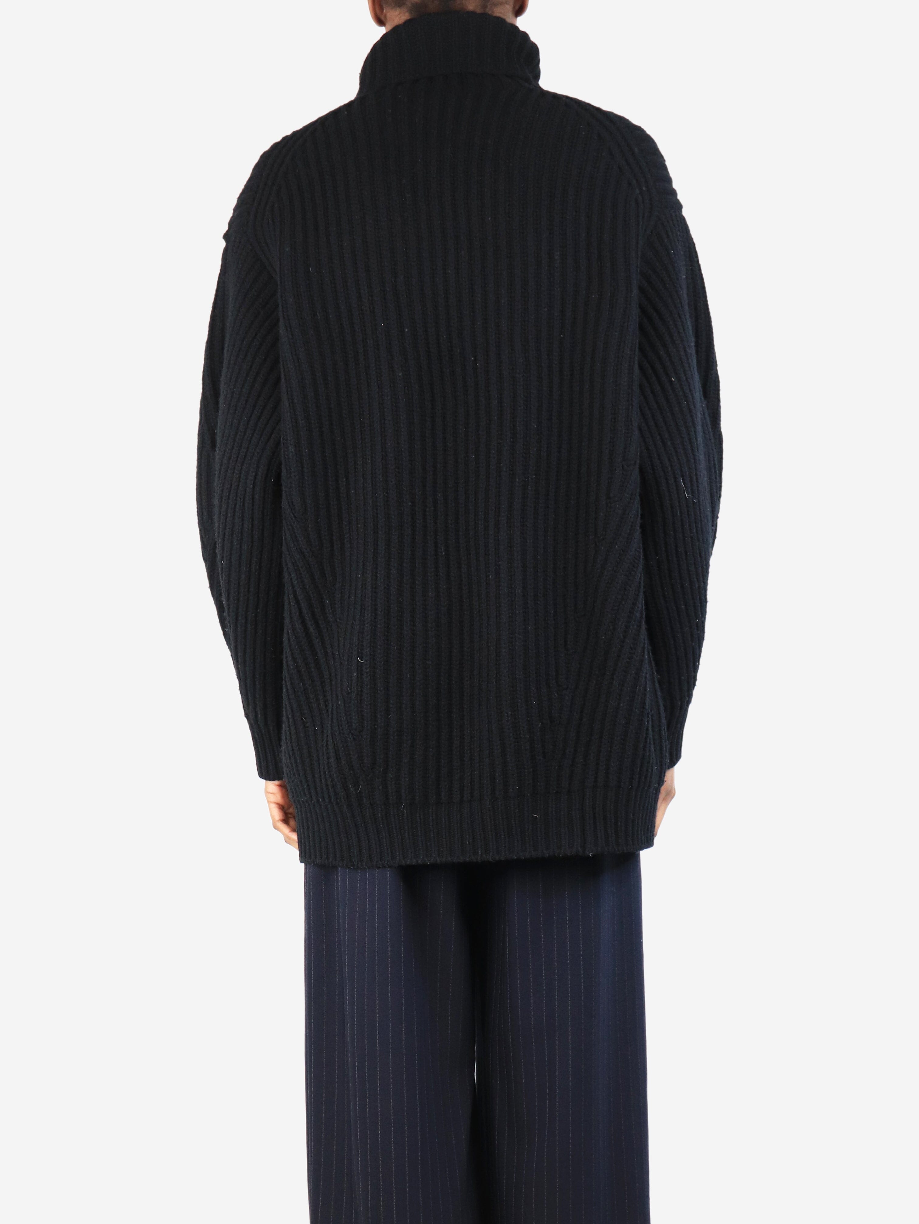 Black chunky knit jumper - size XS Knitwear Acne Studios 