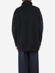 Acne Studios Black chunky knit jumper - size XS