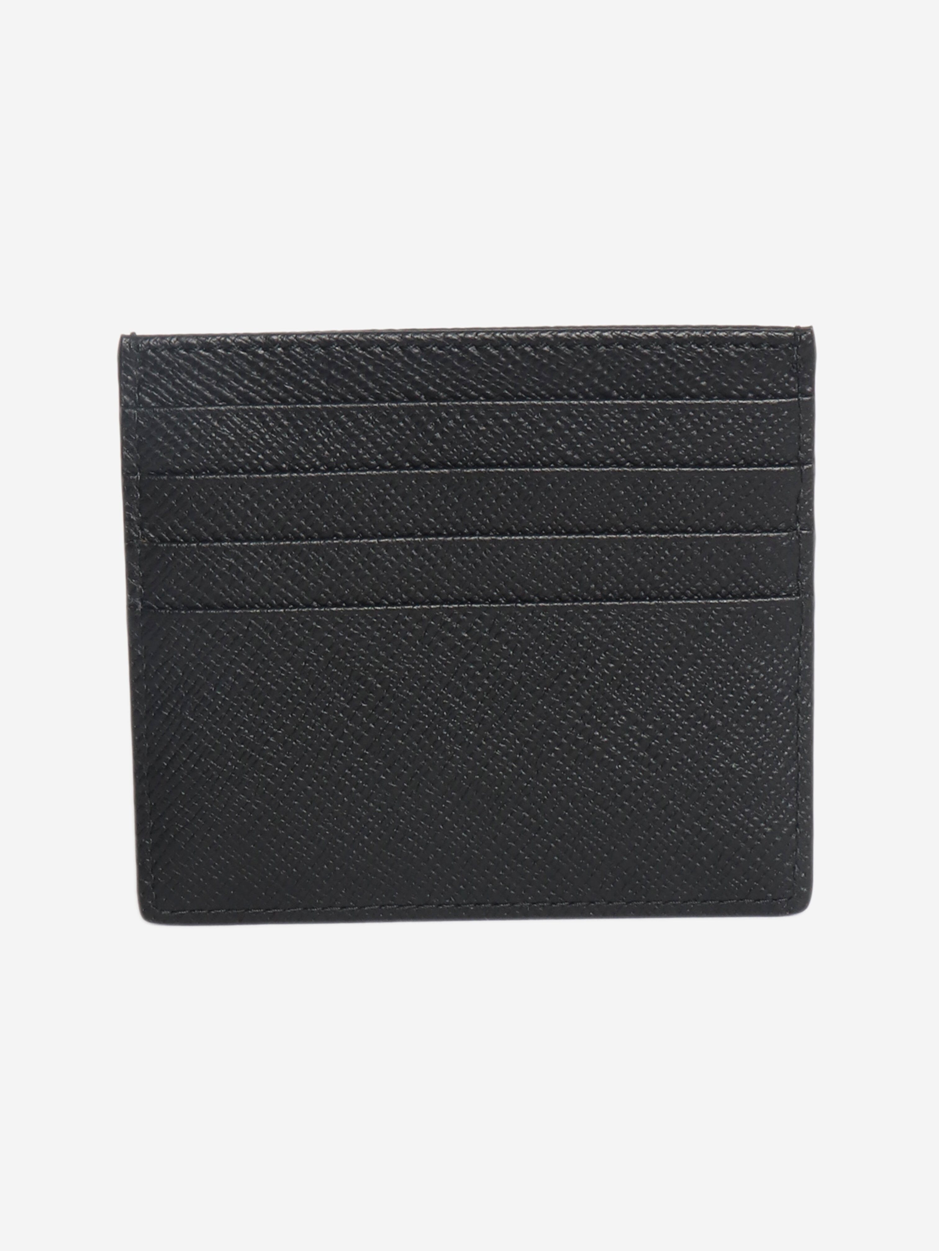 Black large leather cardholder Wallets, Purses & Small Leather Goods Smythson 