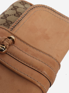 Vintage brown Marrakesh monogram shoulder-bag