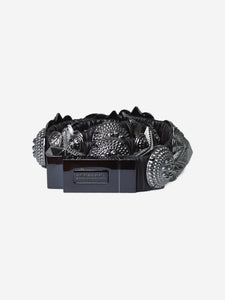 Burberry Black embellished belt - size