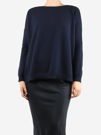 Navy blue wool jumper - size S Knitwear Prada 