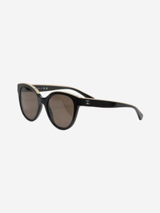 Chanel Black cat eye sunglasses
