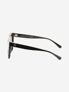 Chanel Black cat eye sunglasses