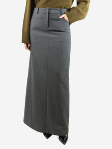 The Frankie Shop Grey maxi pencil skirt - size M