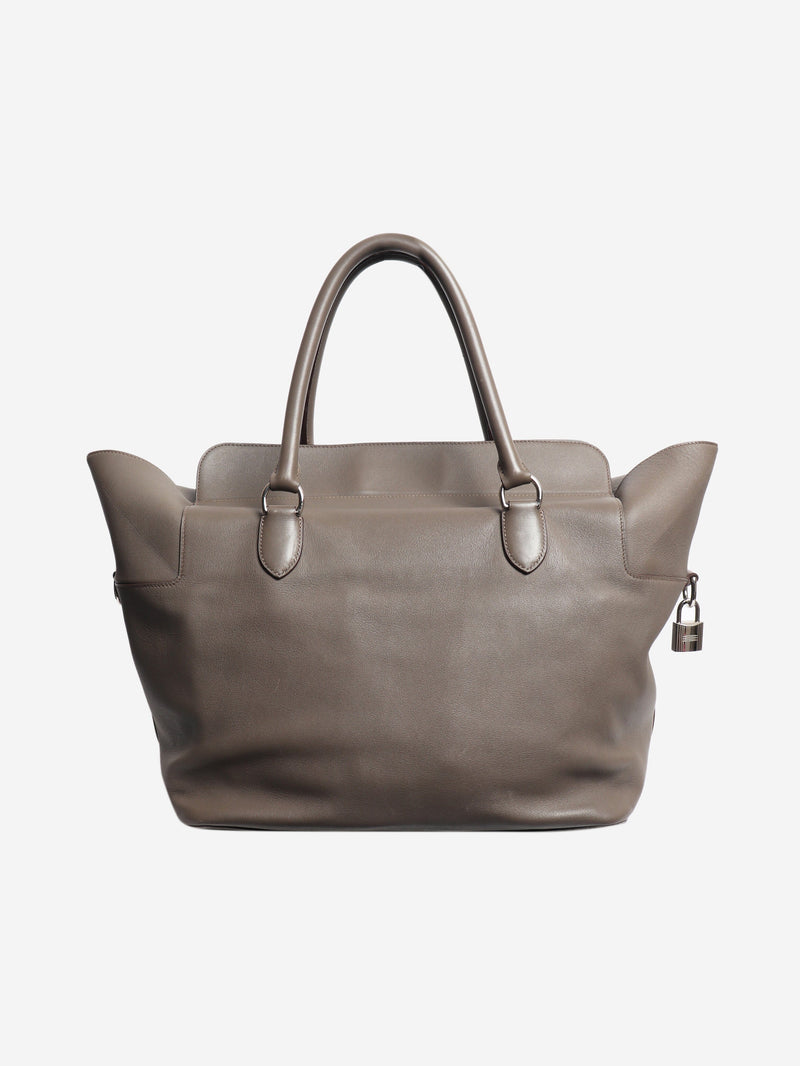 Gris Etain 2012 swift leather tool box bag Cross-body Bags Hermes 