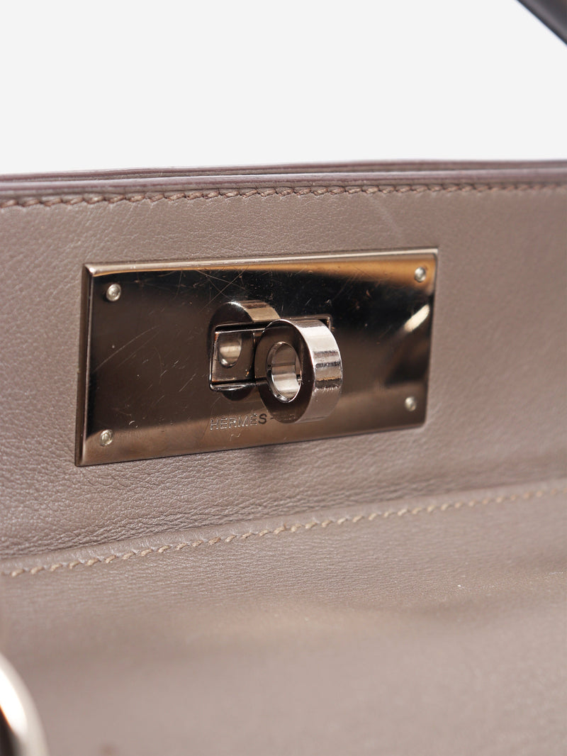 Gris Etain 2012 swift leather tool box bag Cross-body Bags Hermes 
